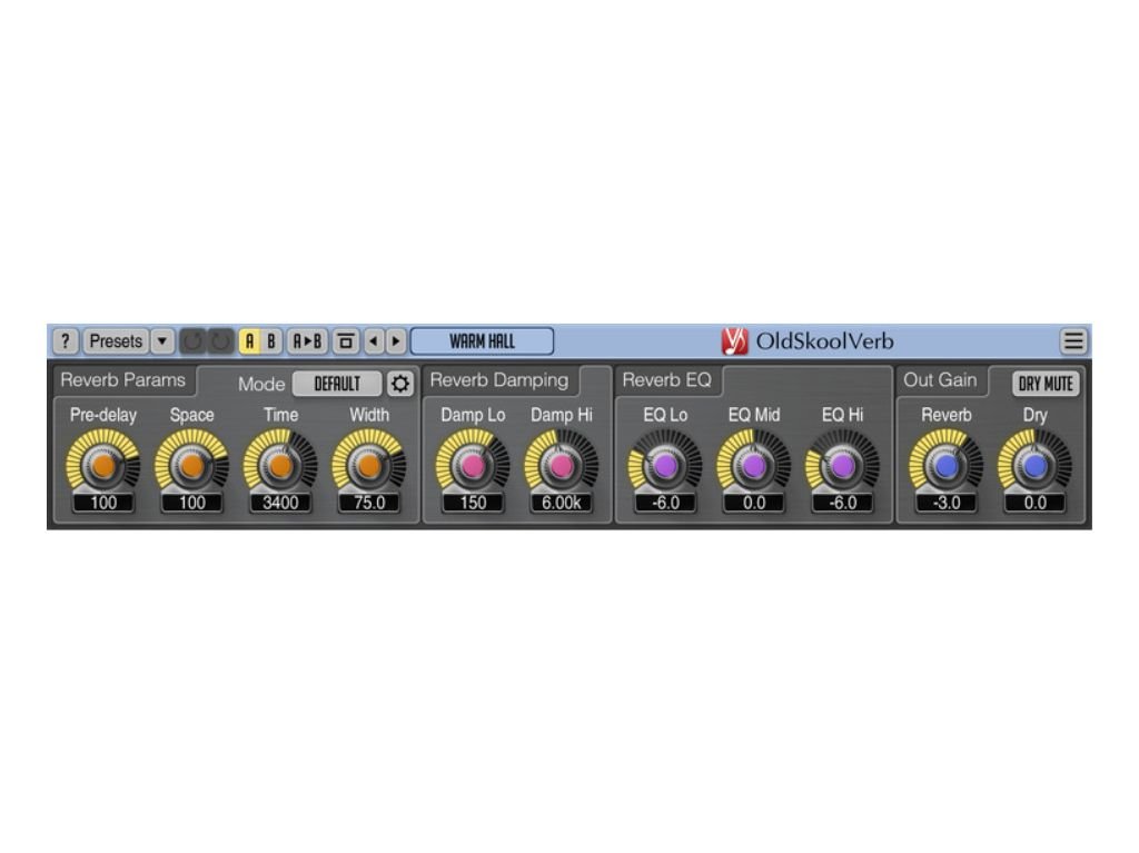 OldSkoolVerb by Voxengo: Classic Reverb Sounds with Modern Flexibility