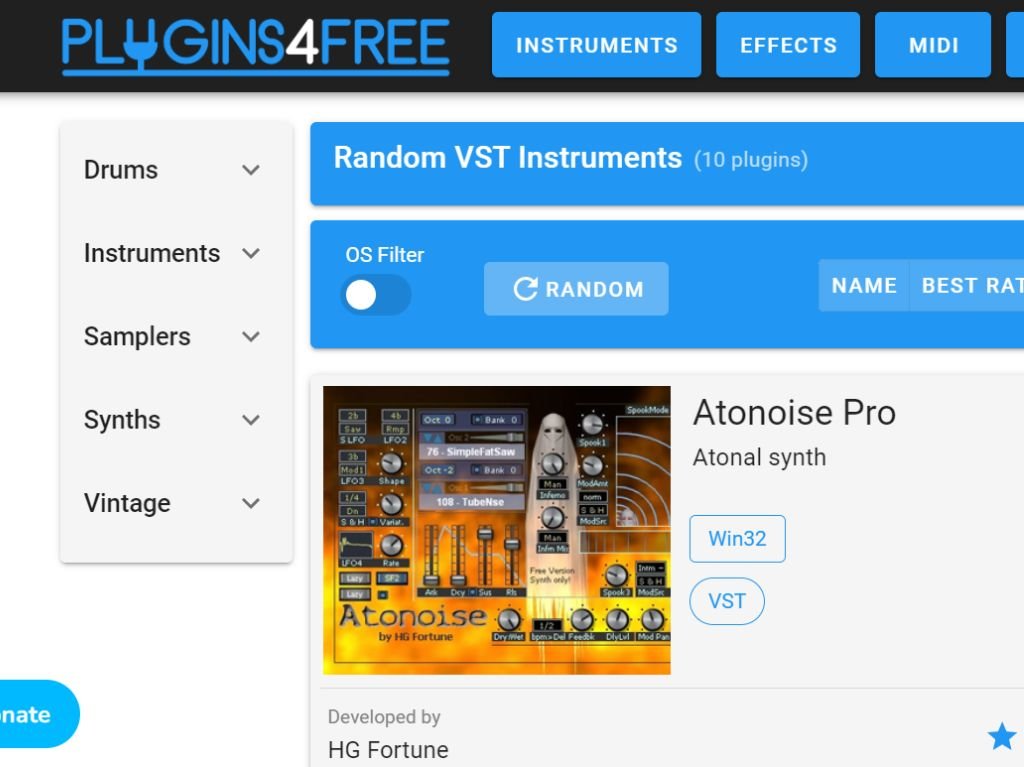 Plugins4free.com: A Treasure Trove of Free Audio Plugins for Various DAWs