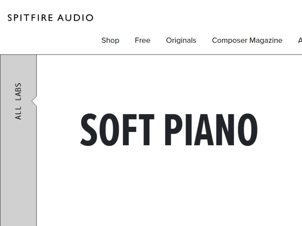 🎹 2. Spitfire Audio LABS Soft Piano: A Realistic and Intimate Sound