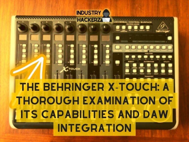 The Behringer X Touch A Thorough Examination of Its Capabilities and DAW Integration