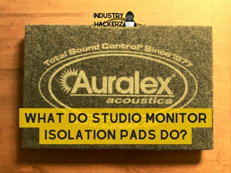 What Do Studio Monitor Isolation Pads Do