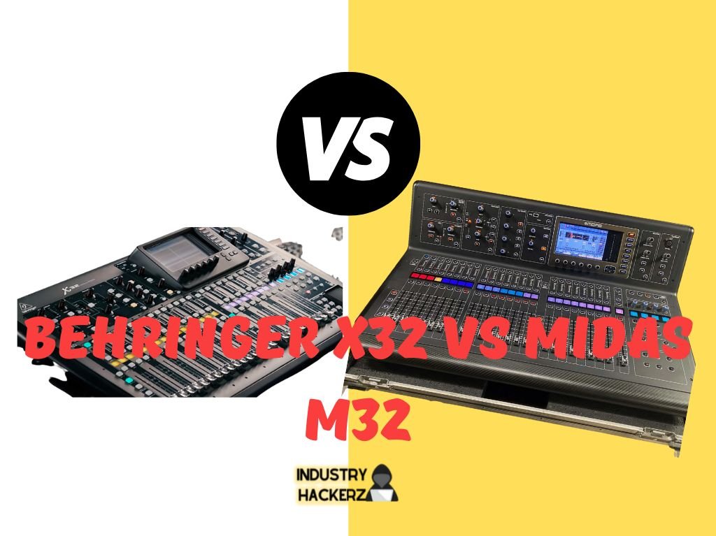 Behringer X32 vs Midas M32: Unveiling the Ultimate Battle for Live Sound Mixers