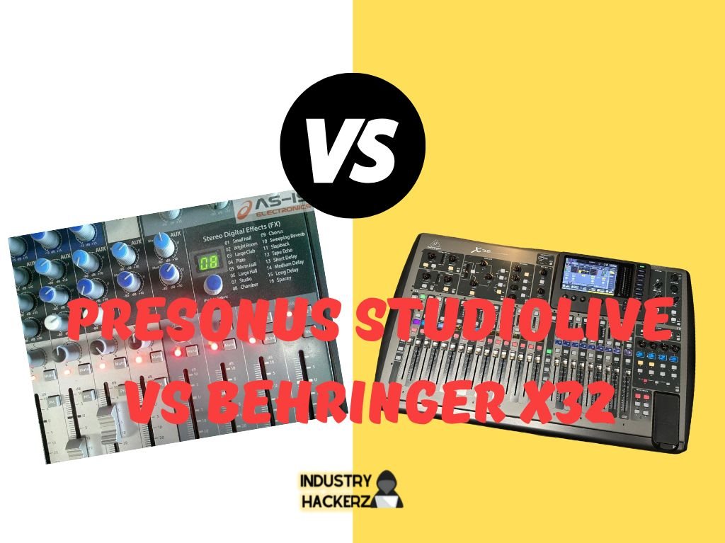 PreSonus StudioLive vs Behringer X32: The Ultimate Showdown for Unmatched Audio Mixing Experience