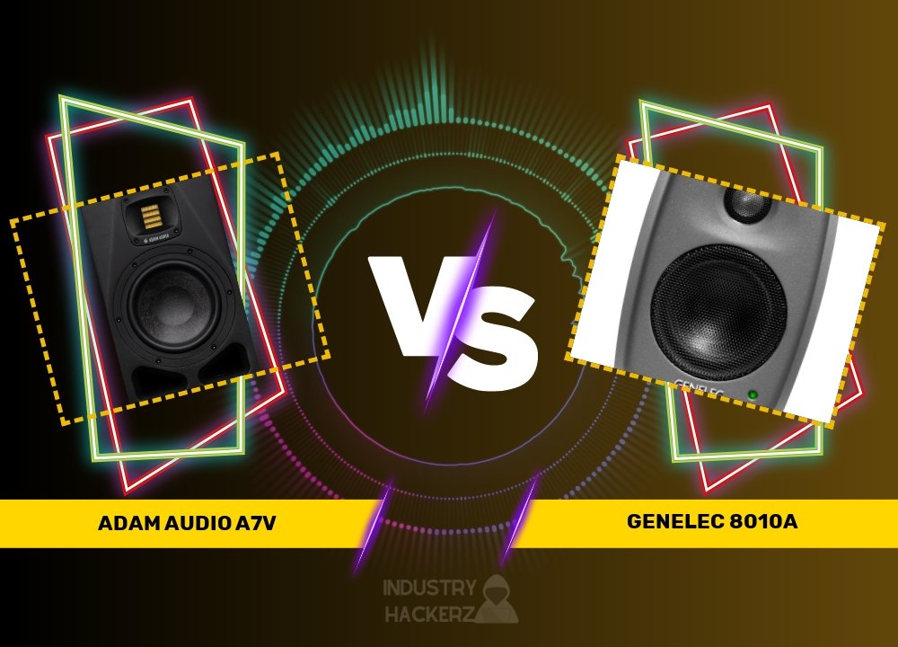Adam Audio A7V vs Genelec 8010A