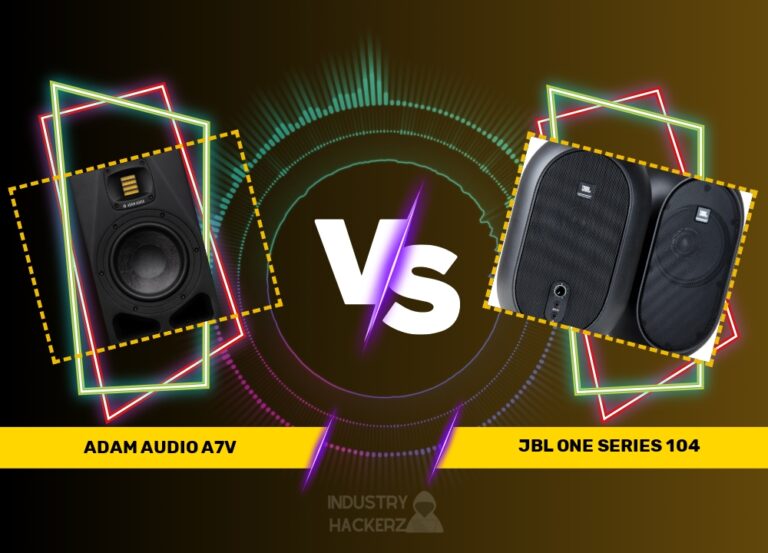 Adam Audio A7V vs JBL One Series 104