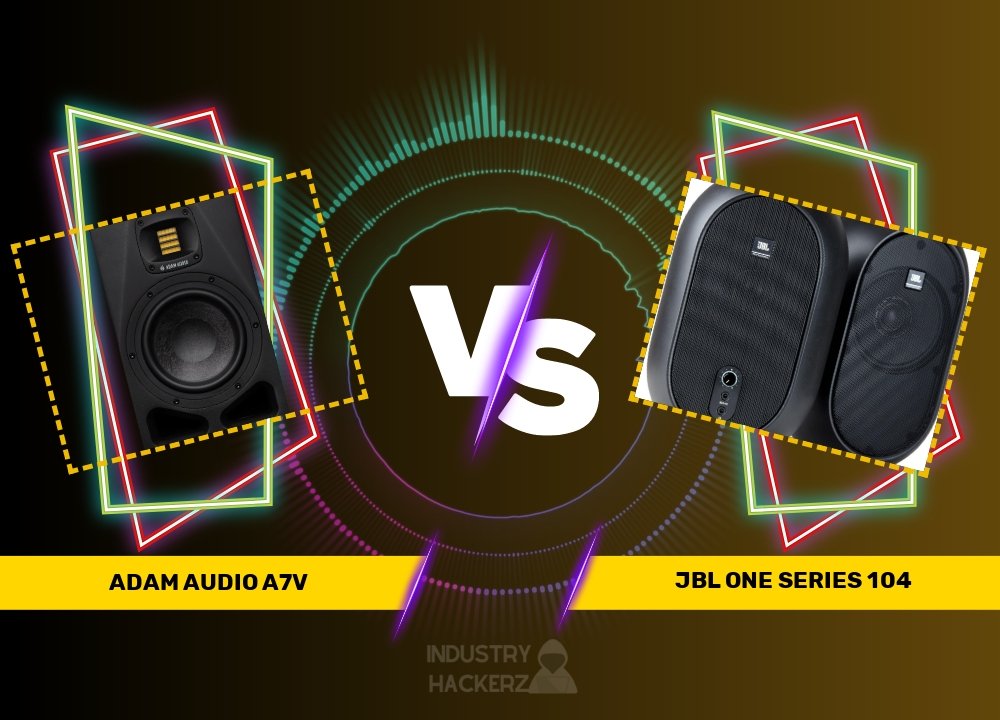 Adam Audio A7V vs JBL One Series 104: Comprehensive Sound Quality Comparison 2024 Guide