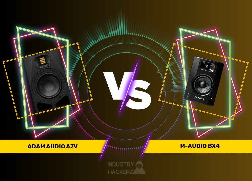 Adam Audio A7V vs M-Audio BX4: The 2024 Ultimate Speaker Comparison Guide
