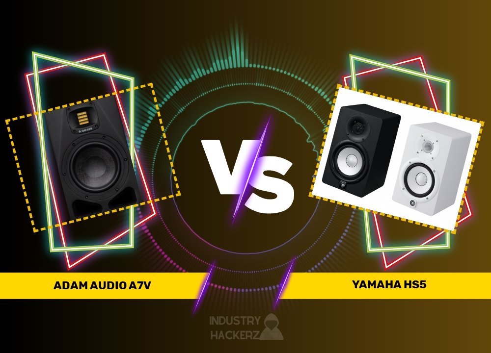 Adam Audio A7V vs Yamaha HS5: In-Depth Comparison and 2024 Guide