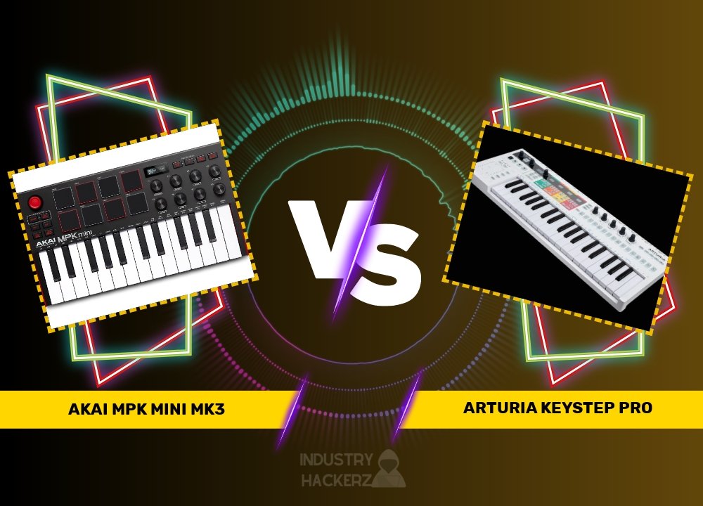 Akai MPK Mini Mk3 vs Arturia KeyStep Pro: A Comprehensive Comparison Guide