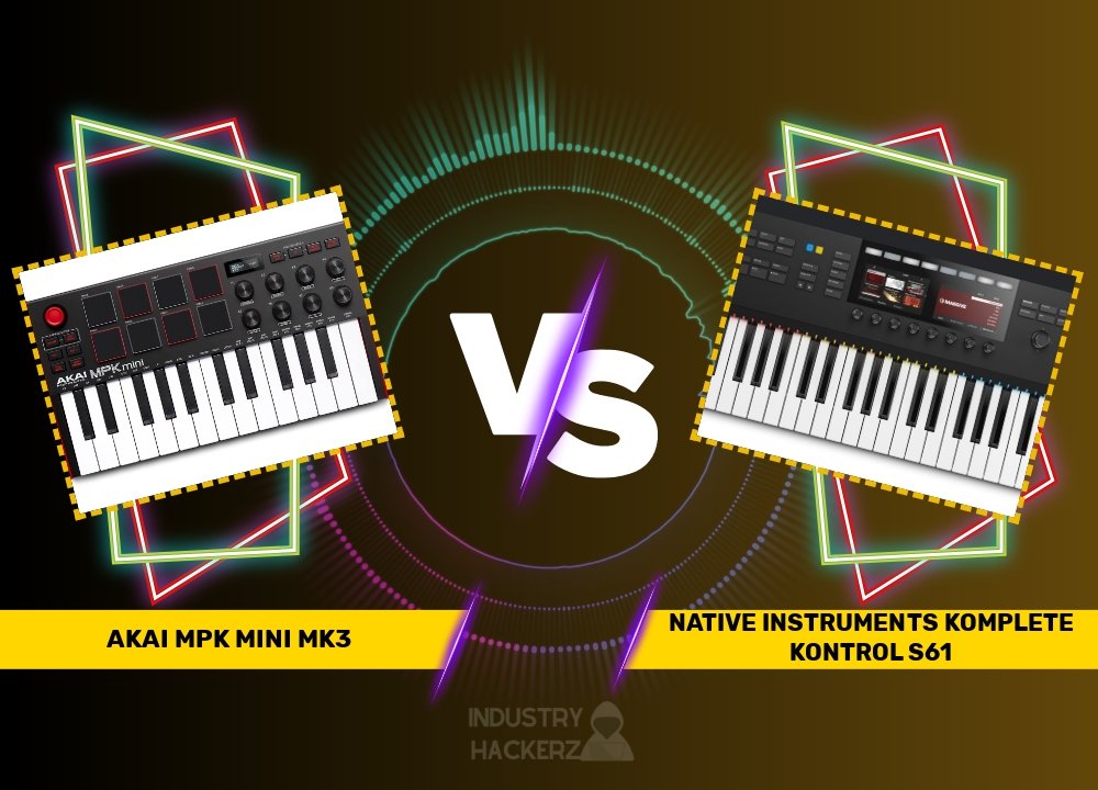 Akai MPK Mini Mk3 vs Native Instruments Komplete Kontrol S61: A Comprehensive Comparison for Music Producers