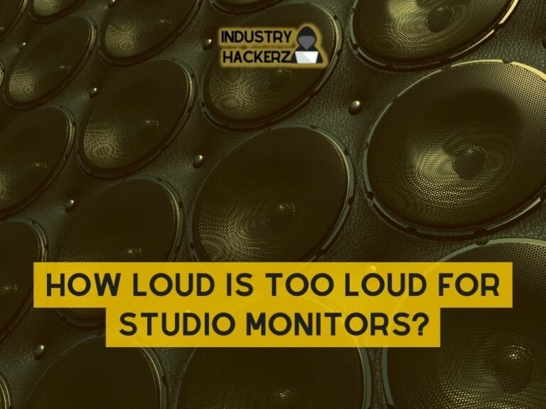 How Loud is Too Loud for Studio Monitors