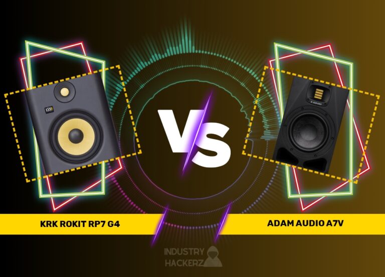 KRK Rokit RP7 G4 vs Adam Audio A7V 2