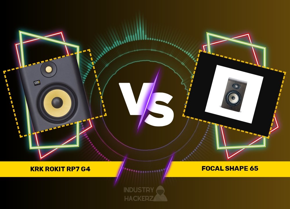 KRK Rokit RP7 G4 vs Focal Shape 65