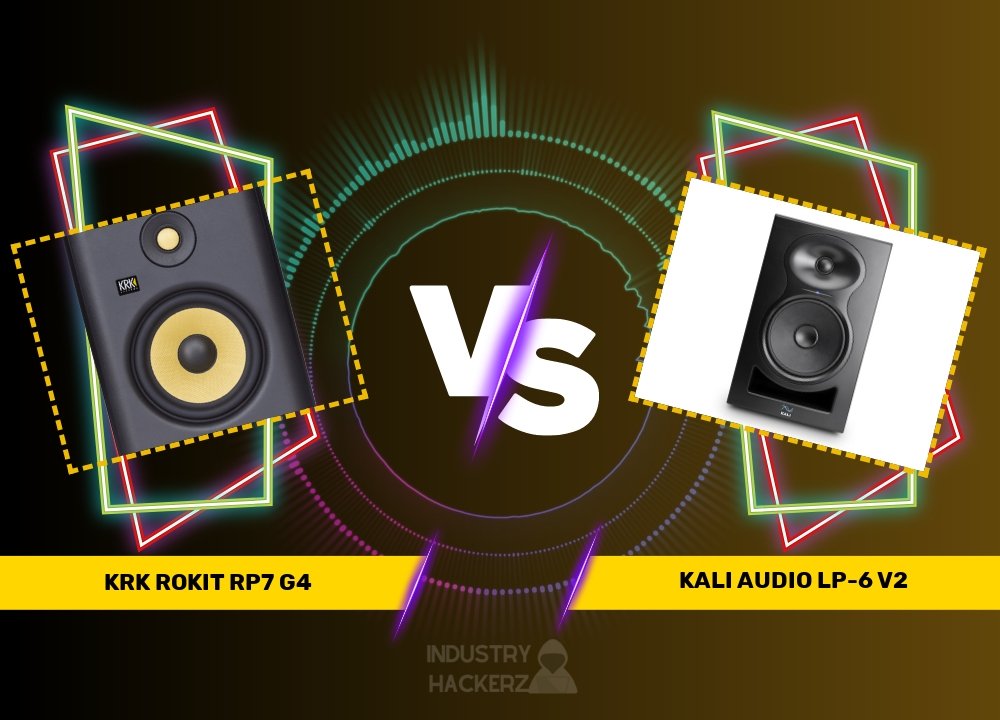 KRK Rokit RP7 G4 vs Kali Audio LP 6 V2