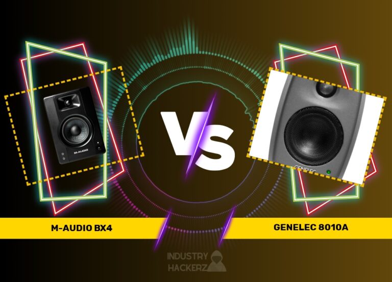 M Audio BX4 vs Genelec 8010A