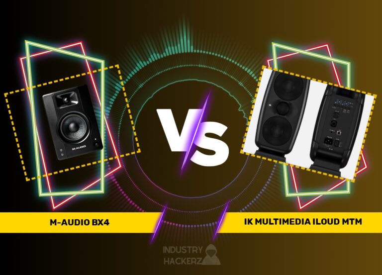 M Audio BX4 vs IK Multimedia iLoud MTM