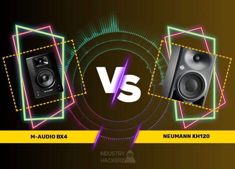 M Audio BX4 vs Neumann KH120