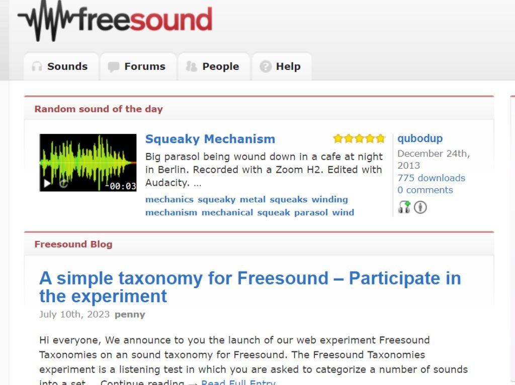 8. Freesound