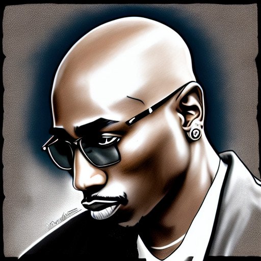 tupac 2pac amuru shakur sketch