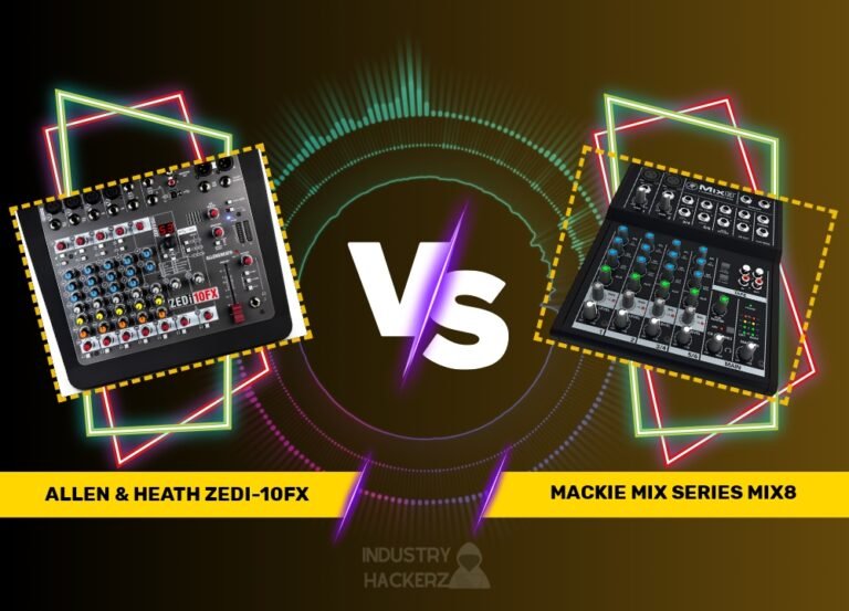 Allen & Heath ZEDi-10FX vs Mackie Mix Series Mix8