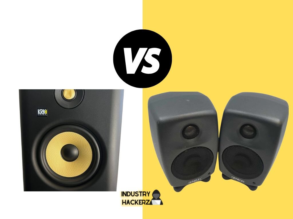 KRK Rokit RP7 G4 vs Genelec 8010A