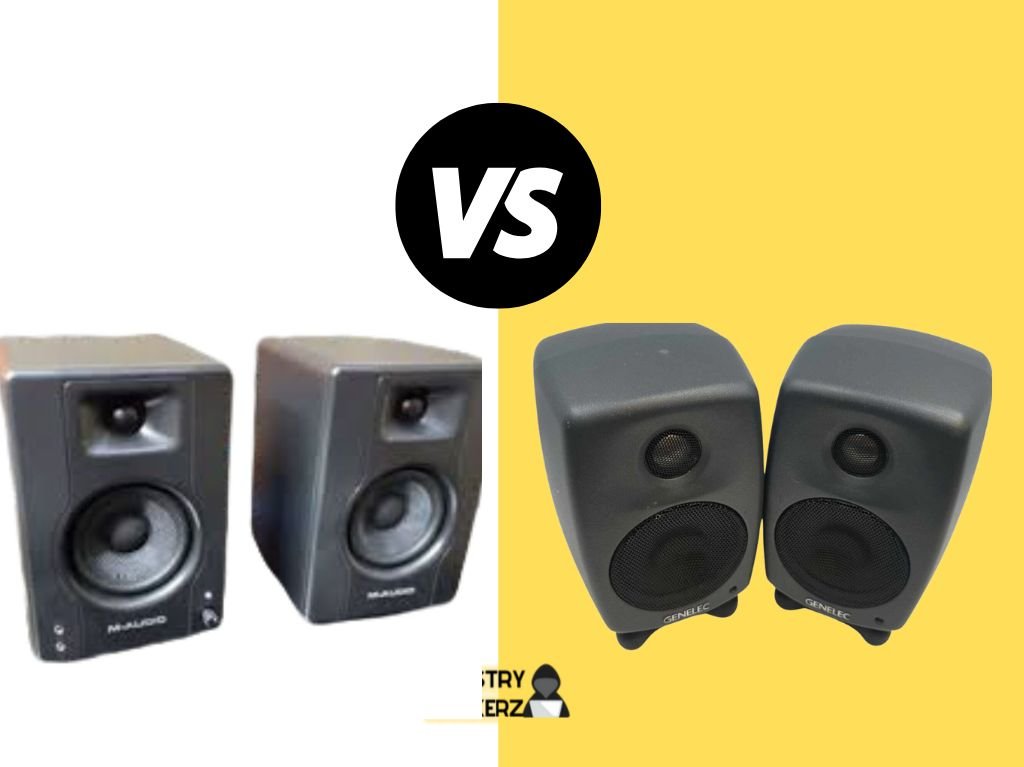 M-Audio BX4 vs Genelec 8010A