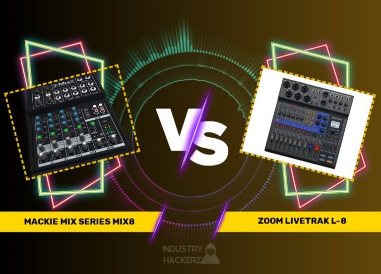 Mackie Mix Series Mix8 vs Zoom LiveTrak L-8