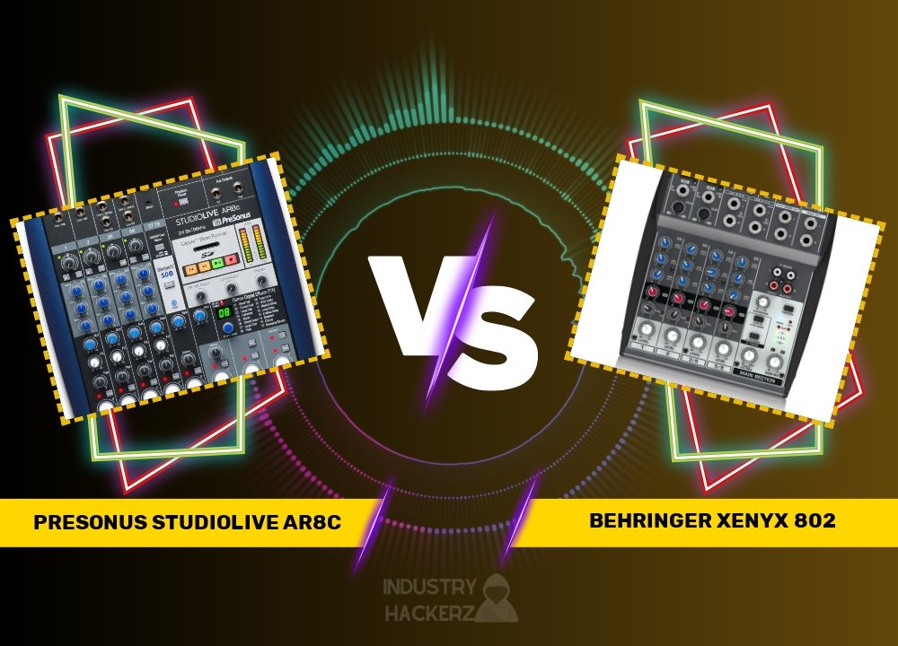 PreSonus StudioLive AR8c vs Behringer Xenyx 802: In-Depth Mixer Comparison and Buying Guide (2023)