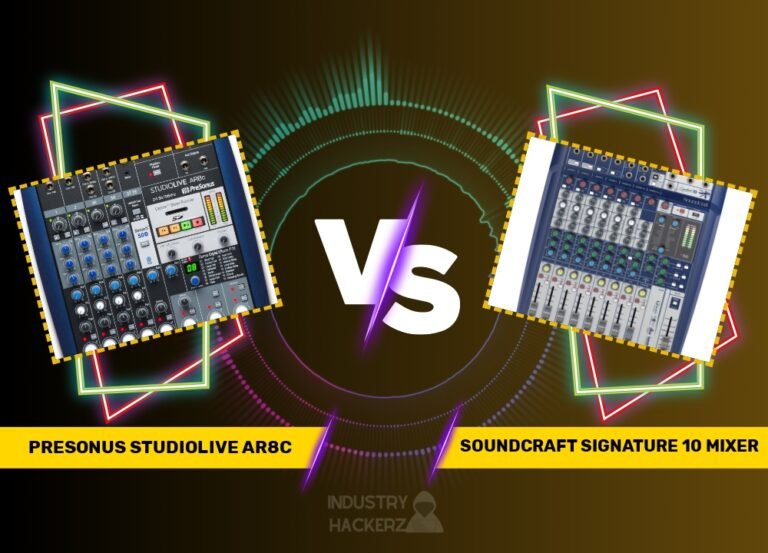 PreSonus StudioLive AR8c vs Soundcraft Signature 10 Mixer