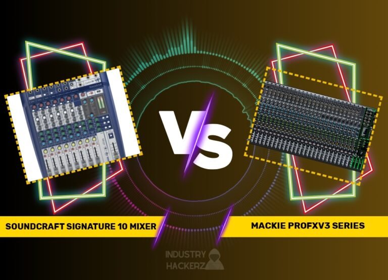 Soundcraft Signature 10 Mixer vs Mackie ProFXv3 Series