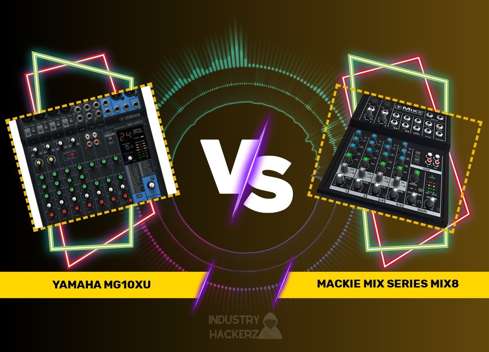 Yamaha MG10XU vs Mackie Mix Series Mix8: Complete Mixer Comparison Guide (2024)