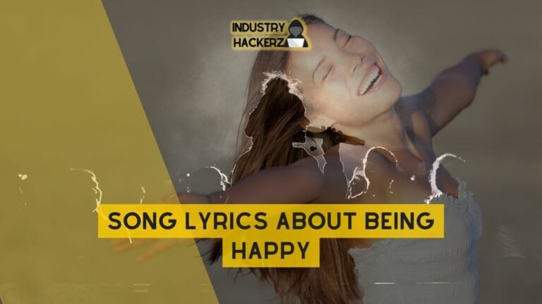Song Lyrics About Being Happy