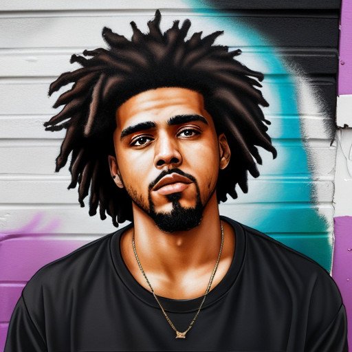 j cole inspired art