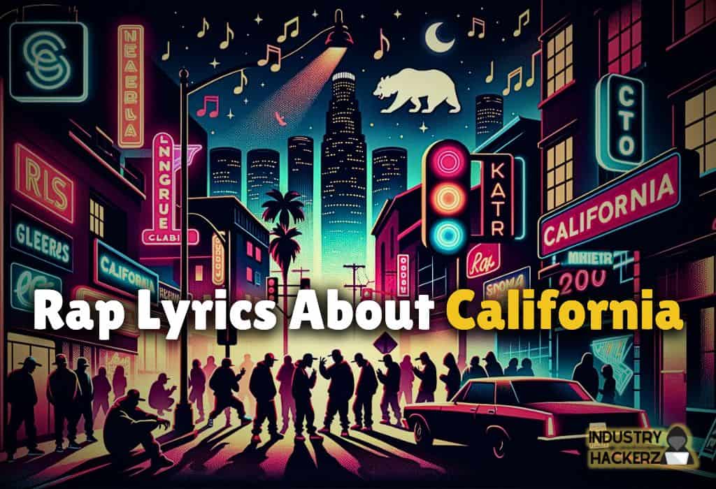 rap lyrics about california